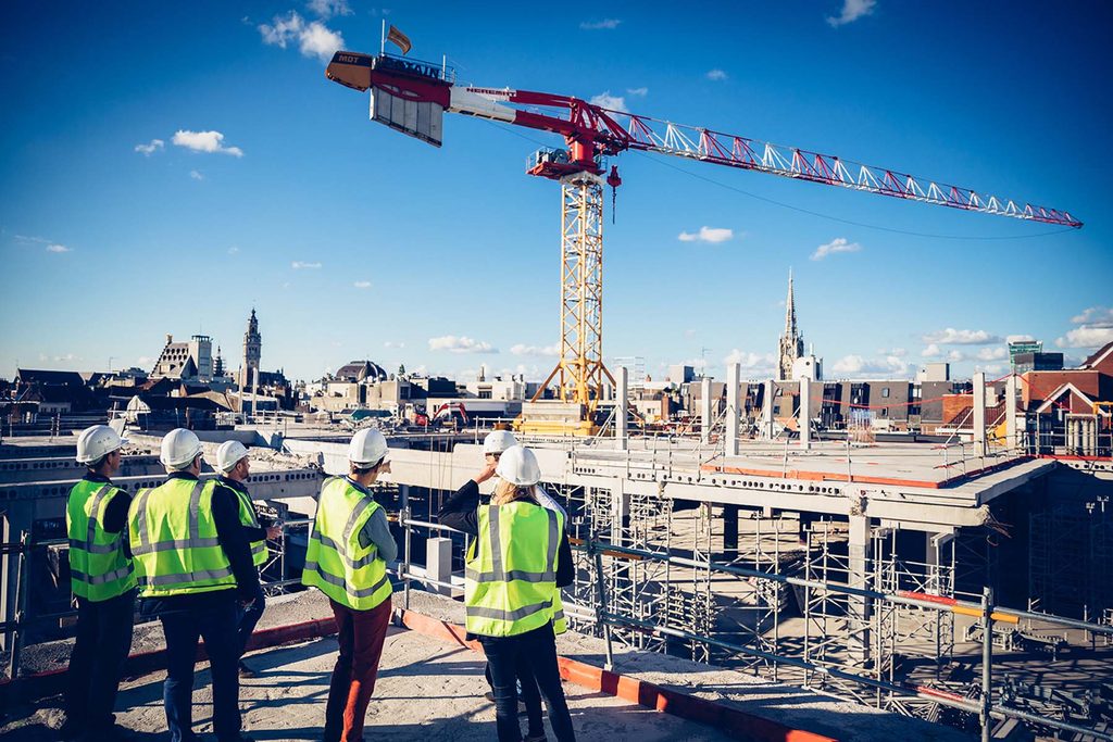 Reportage photo de chantier à Lille